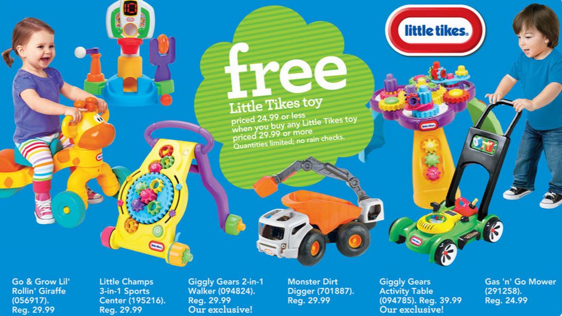 TRU Little Tikes Sale
