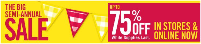 Bath & Body Works Semi-Annual Clearance Sale