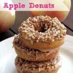 In The Kitchen With Mom Mondays – Baked Caramel Apple Donut Recipe