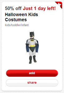 Target Cartwheel Halloween Costumes