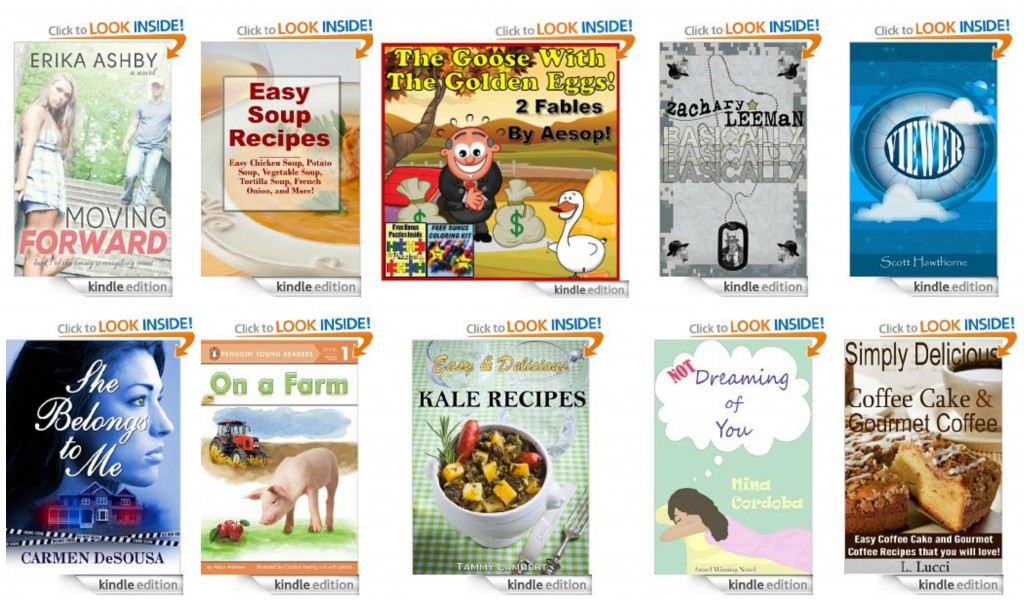10 Free Kindle Books 10-15-13