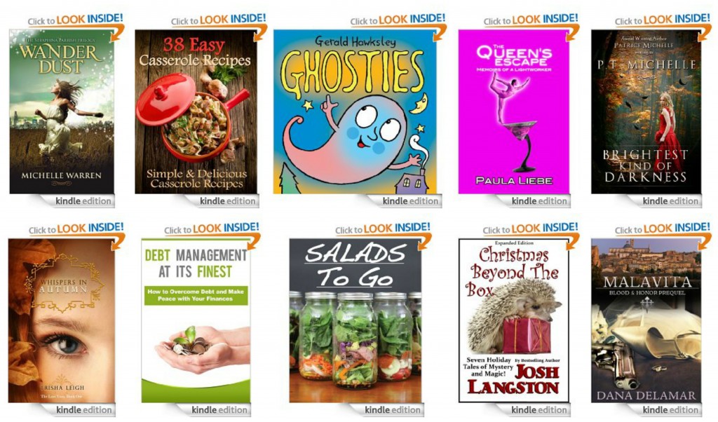 10 Free Kindle Books 10-16-13