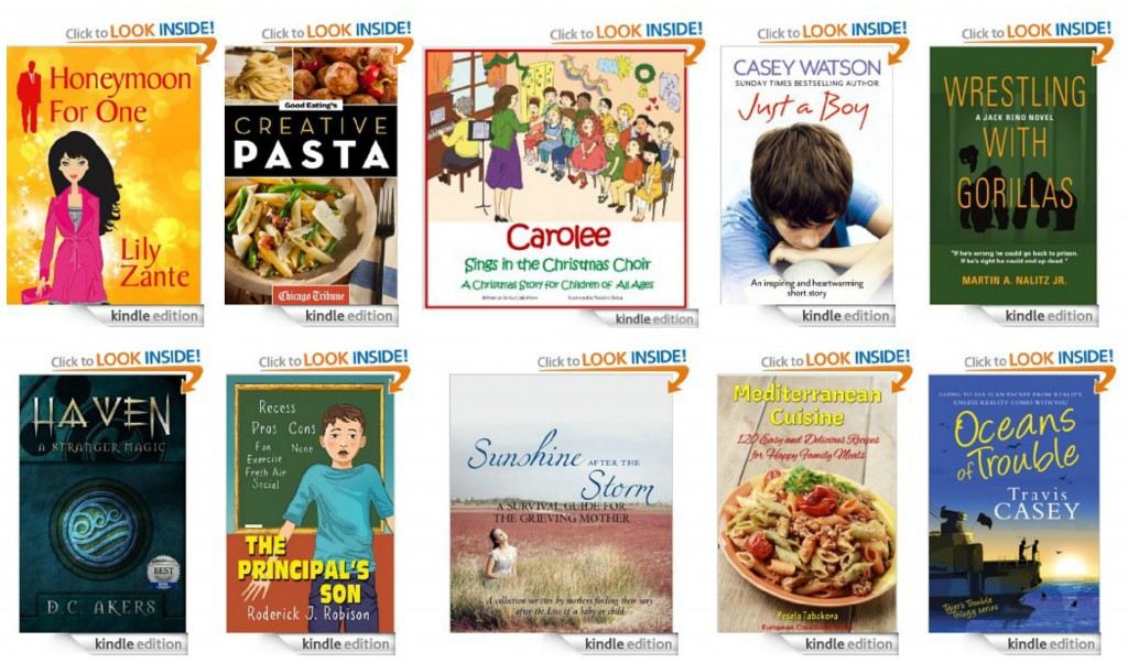 10 Free Kindle Books 10-17-13