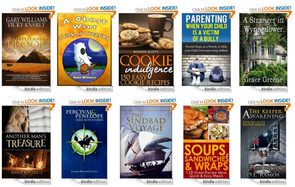10 Free Kindle Books 10-18-13