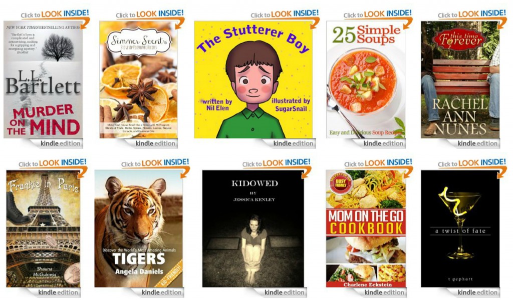 10 Free Kindle Books 10-29-13