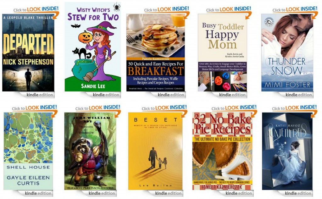 10 free Kindle Books 10-22-13