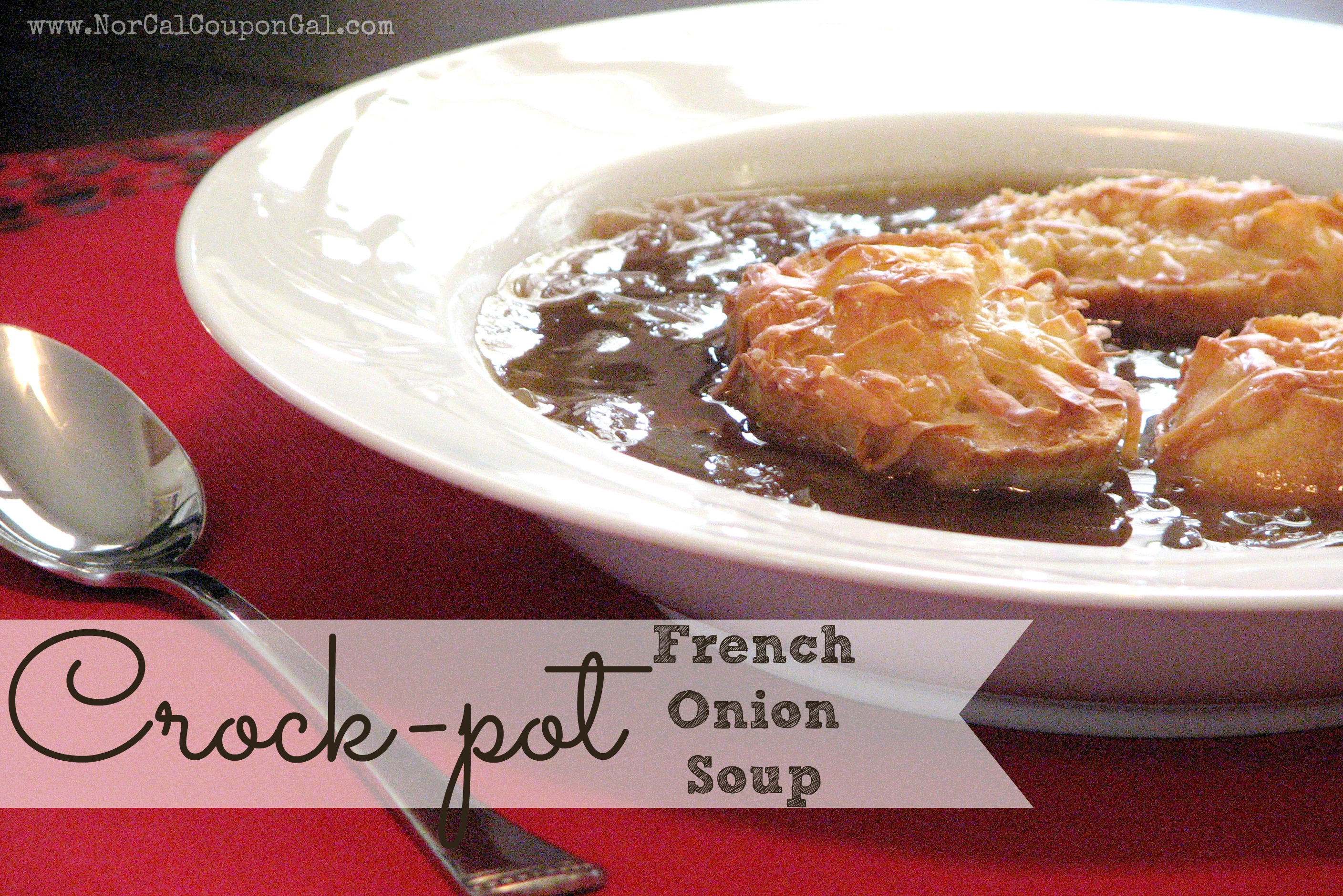 In The Kitchen With Mom Mondays Crockpot French Onion Soup Recipe
