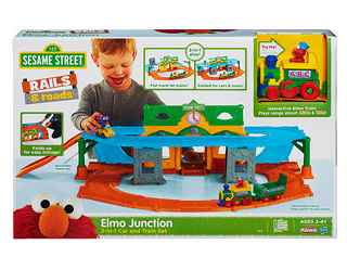Elmo Junction Train Set