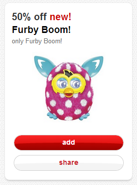 Furby BOOM! Target Cartwheel