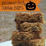 In The Kitchen With Mom Mondays – Halloween Candy Cookie Bar Recipe