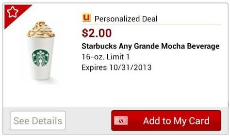 Safeway Starbucks Offer 1