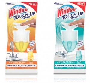 Windex Touch-Up cleaners