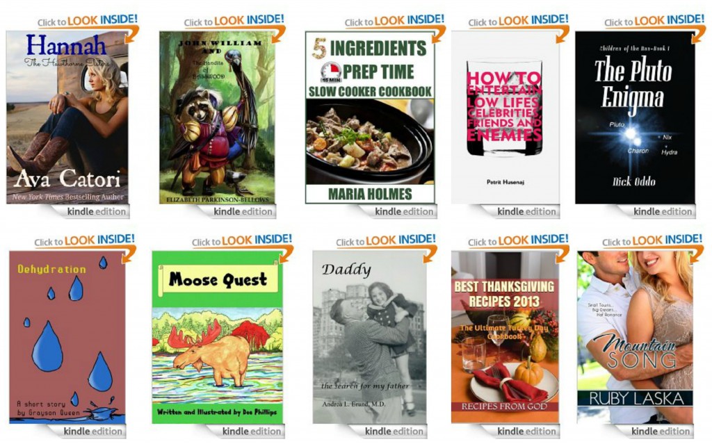 10 Free Kindle Books 11-13-13