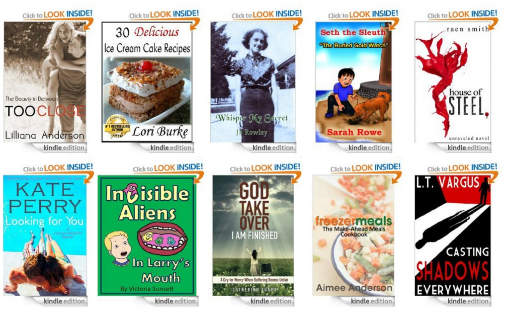 10 Free Kindle Books 11-7-13