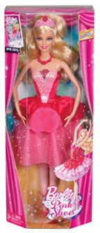Barbie Pink Shoes Kristyn Farraday Doll by Mattel