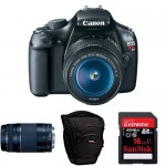 Canon EOS T3 Rebel SLR Digital Camera Bundle Just $438 (Reg. $716.98)