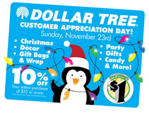 Dollar Tree Customer Appreciation
