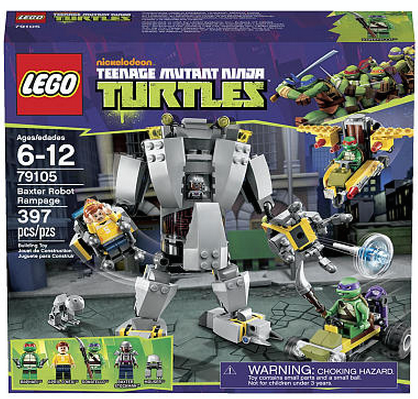 LEGO Teenage Mutant Ninja Turtles Baxter Robot Rampage (79105)