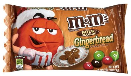 M&M Gingerbread