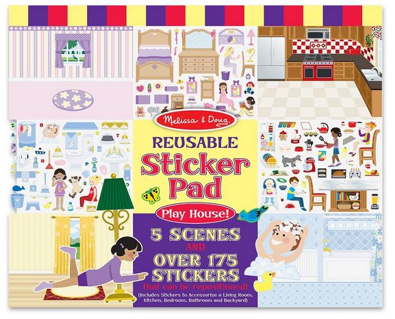 Melissa & Doug Reusable Sticker Pad