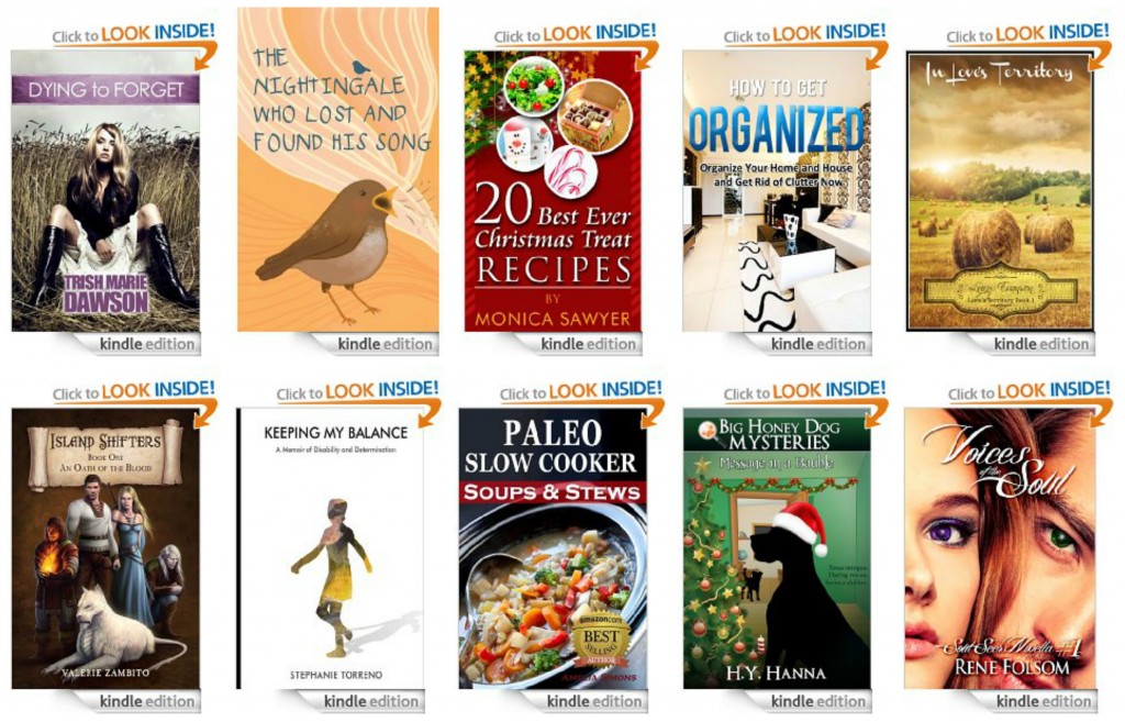 10 Free Kindle Books 12-11-13