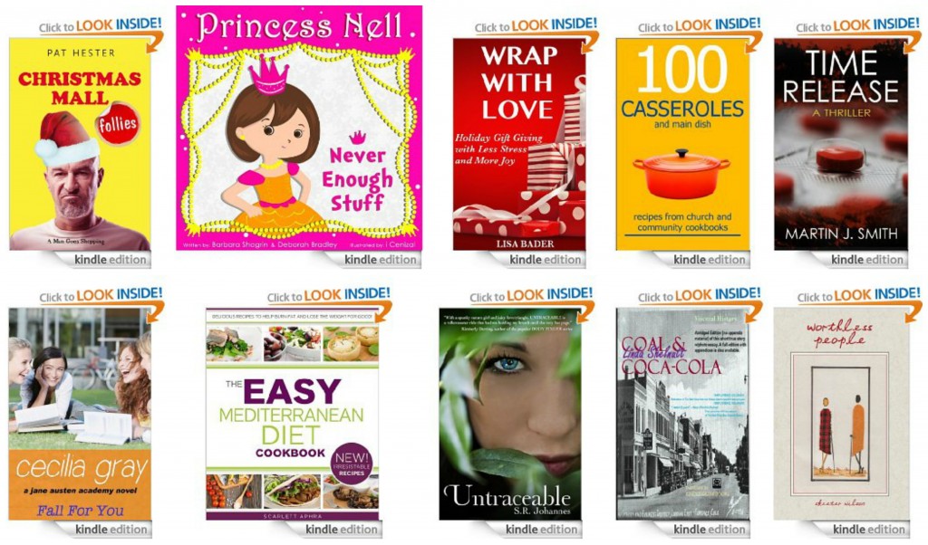 10 Free Kindle Books 12-13-13