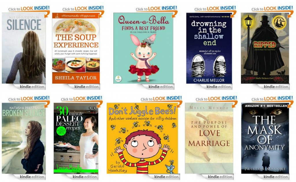 10 Free Kindle Books 12-18-13