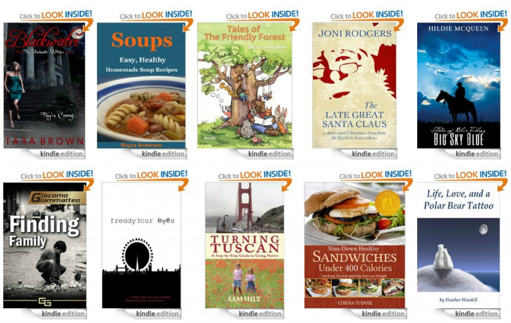10 Free Kindle Books 12-19-13