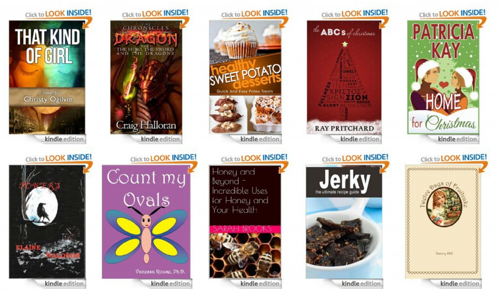 10 Free Kindle Books 12-2-13