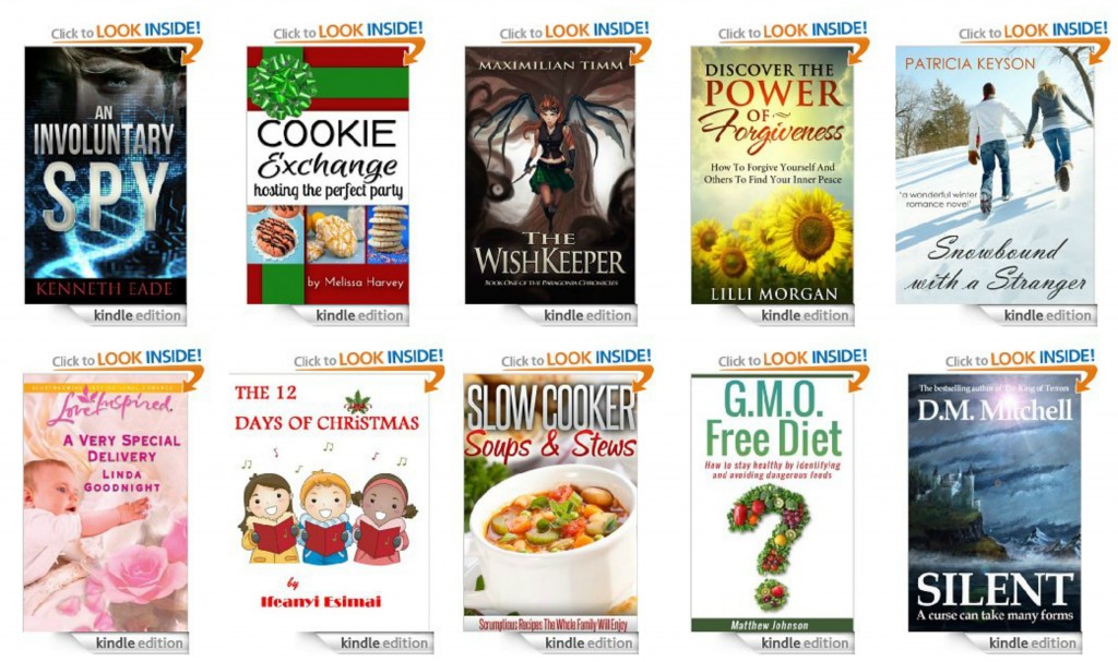 10 Free Kindle Books 12-5-13
