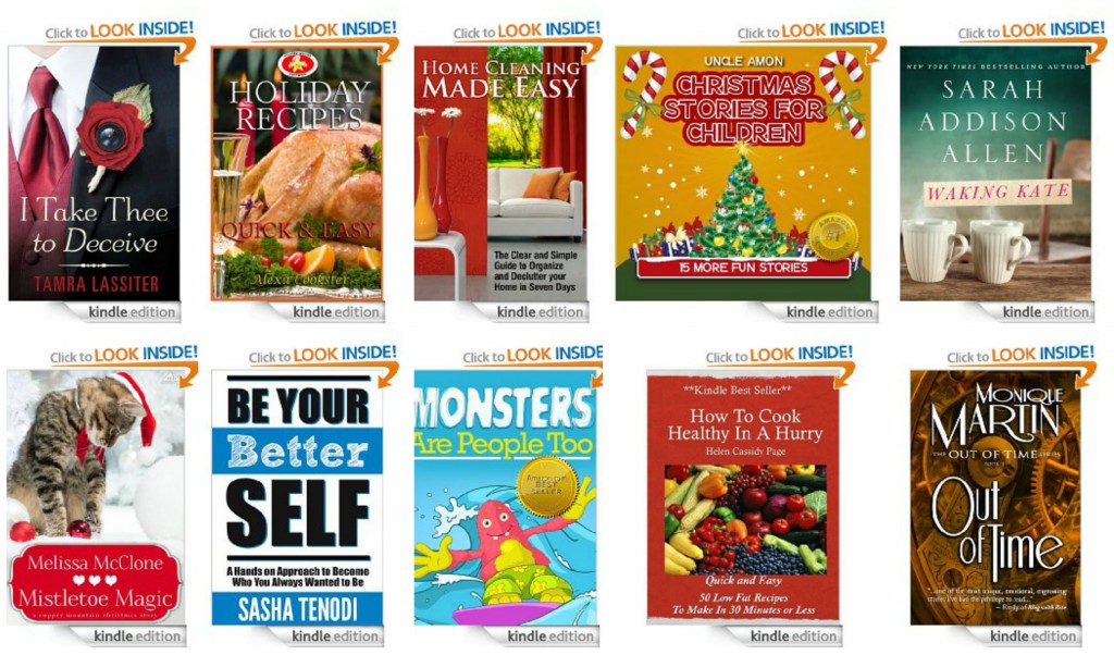 10 Free Kindle Books 12-6-13