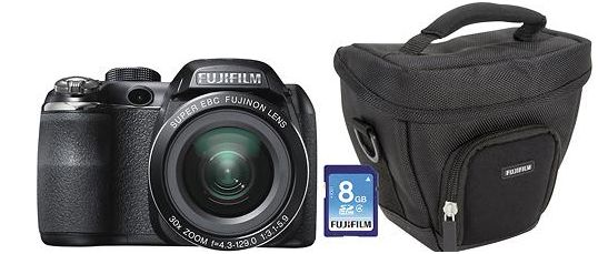 Fujifilm - FinePix S4530 14.0-Megapixel Digital Camera - Black