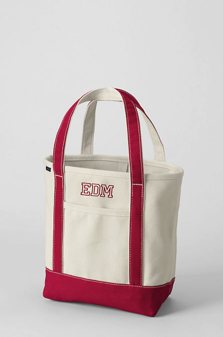 Land&#39;s End Open Top Natural Canvas Totes As Low As $15 Shipped