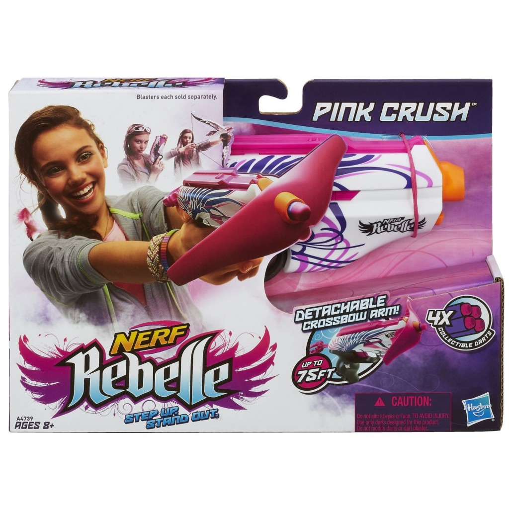 Nerf Rebelle Pink Crush Blaster