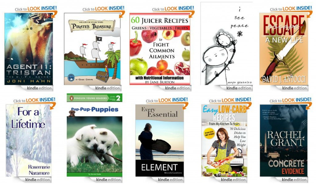 10 Free Kindle Books 1-1-14