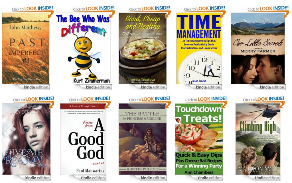 10 Free Kindle Books 1-24-14