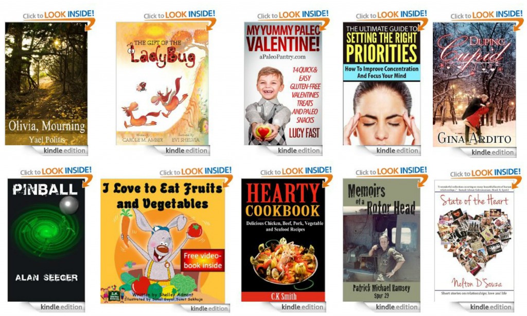 10 Free Kindle Books 1-29-14