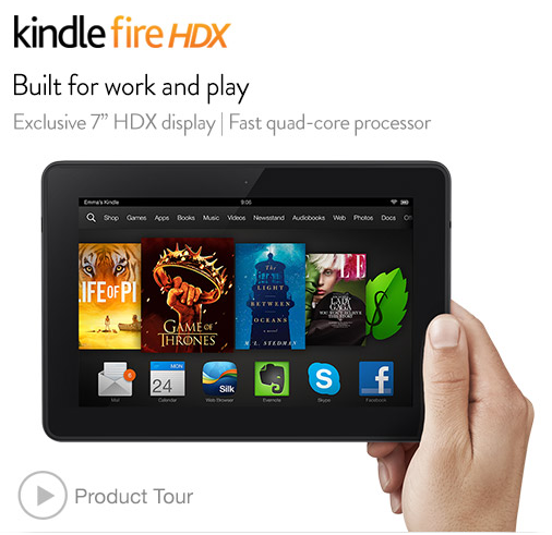 Amazon Kindle Fire HDX 1