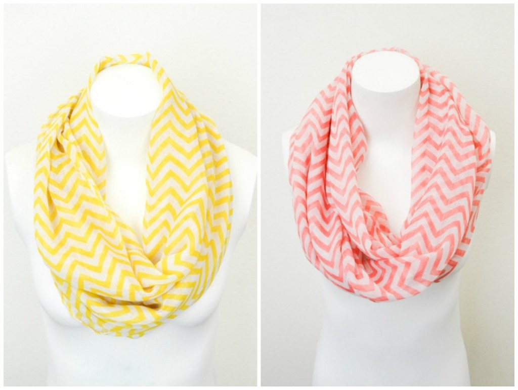 Cents Of Style Chevron Infinity Scarf