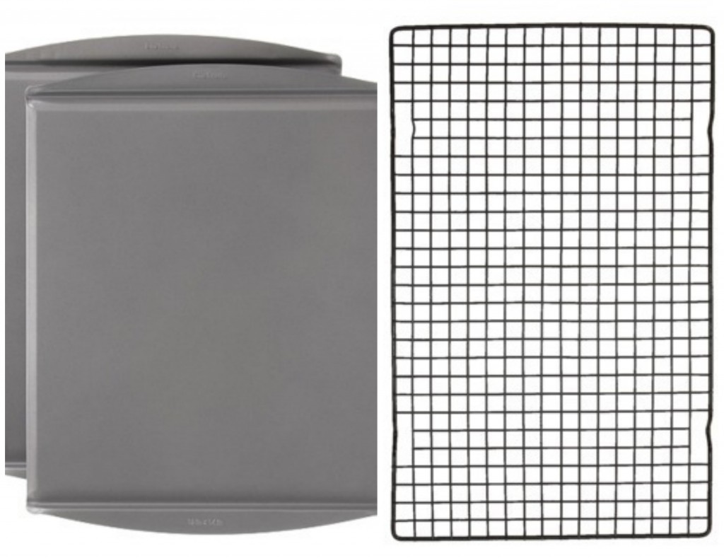 Chefmate Cookie Sheets and Cooling Rack
