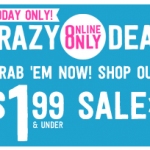 Crazy 8 $1.99 & Under Sale – Tights, Socks, Underwear, Accessories & More!