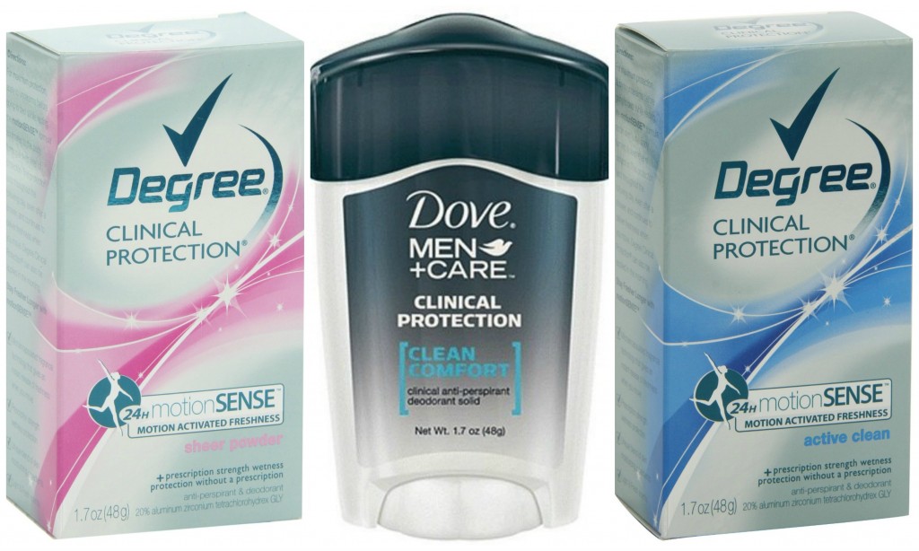 Dove & Degree Clinical Deodorants As Low As 3.55 Shipped