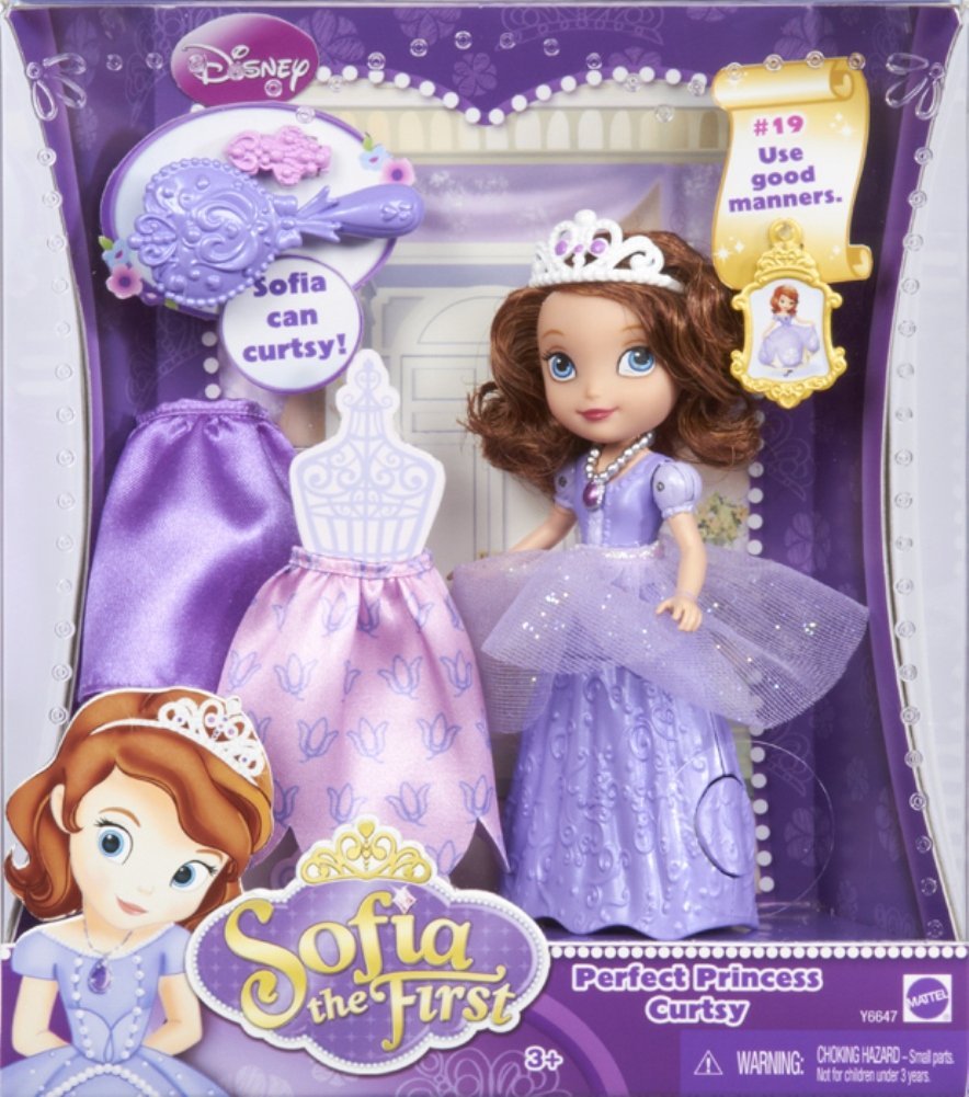 Disney Sofia The First Perfect Princess Curtsy Doll