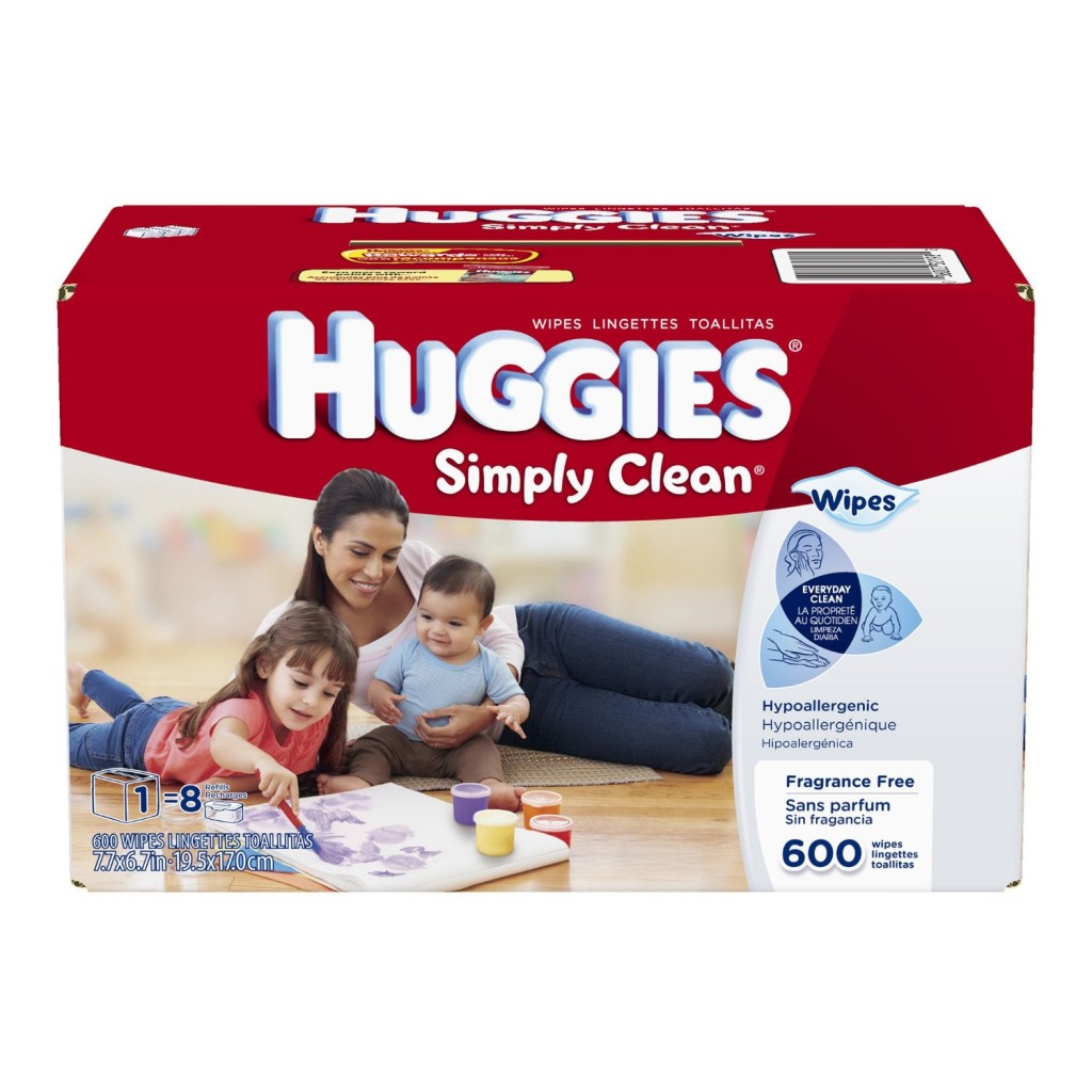Huggies Simply Clean Fragrance Free Baby Wipes Refill