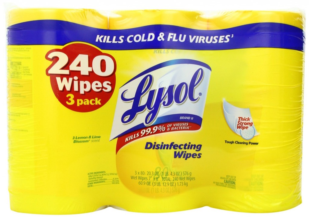 Lysol Disinfecting Wipes Value Pack, Lemon and Lime Blossom