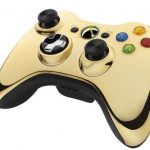 Microsoft Gold Chrome Special Edition Xbox 360 Wireless Controller Just $34.99 Shipped