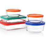 Pyrex 10 Piece Food Storage Container Set Just $12.99 (Reg. $33.99)