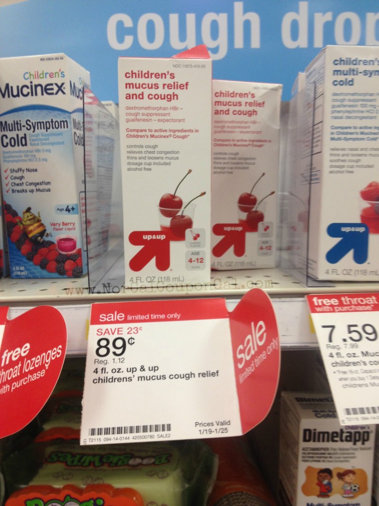 Up & Up Children's Mucus Relief and Cough
