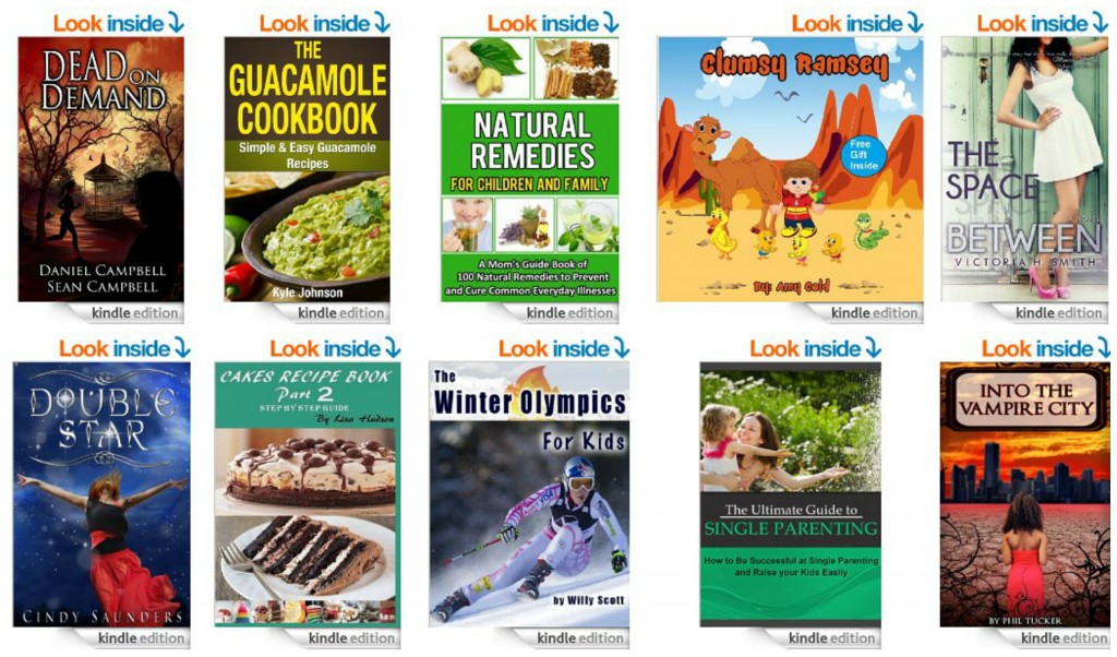 10 Free Kindle Books 2-12-14