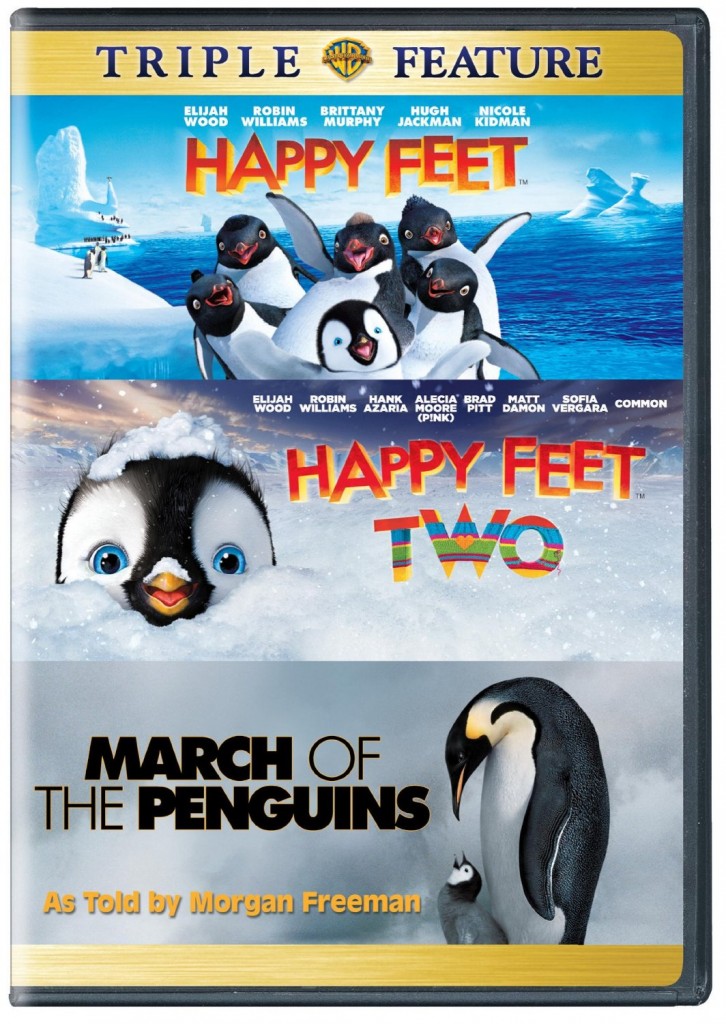Happy Feet.Happy Feet 2.March of the Penguins (2014)